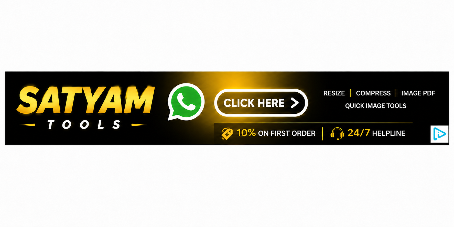 Saytam image resize, compress and PDF quick tools — click to order on WhatsApp